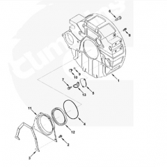 3931716 flywheel housing 4BT 6BT engine spare parts