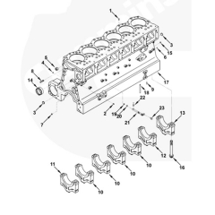 3088301 Cylinder Block KTA19 engine parts