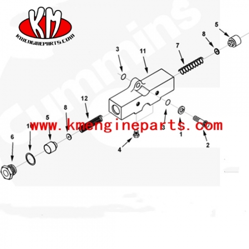 CCEC 650827 Check Valve Seat KTA50 engine parts