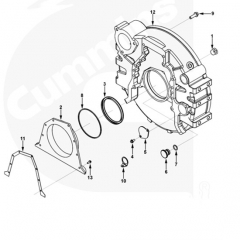 Dong Feng 6ctaa8.3 engine spare parts 3415565 flywheel housing