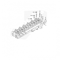 3911286 3913111 3917768 3925644 3936271 3991155 3968930 6cta8.3 engine cylinder head assy with valves