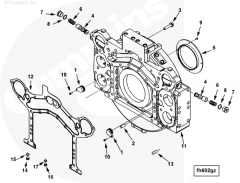 USA 4100625 3089094 4066223 4100625 QSK60 engine oil seal