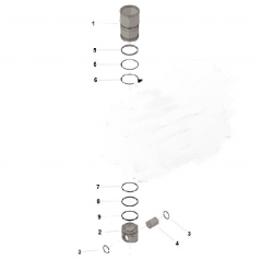 USA china 3803755 3081268 N14 engine cylinder kit and piston kit for heavy truck parts